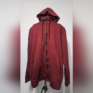 Members Mark Men's Burgundy Hoodie Sweater